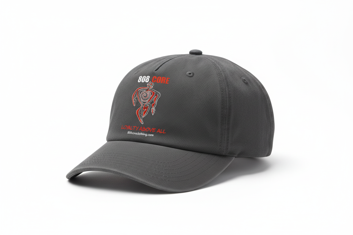 Charcoal Dad Hat Kamacap